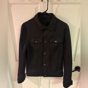 Zara Men’s Black Cloth Button Up Jacket